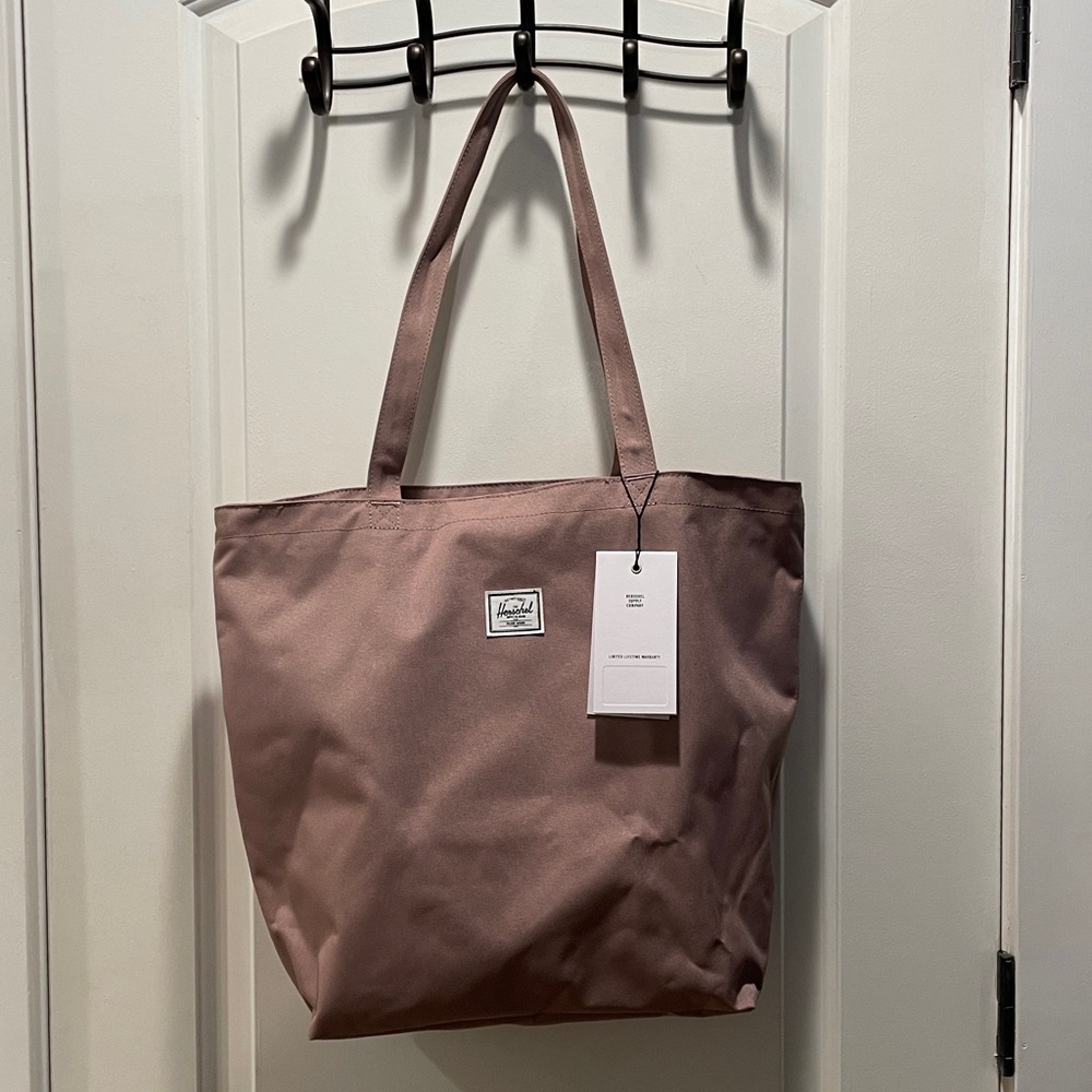 Herschel Supply Co. Mica Tote Ash Rose Bag Purse NWT